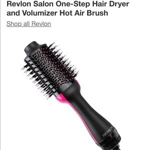 Revlon 2-in-1 hair dryer and brush